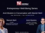 Entrepreneur well being with Manish Behl TIE mumbai